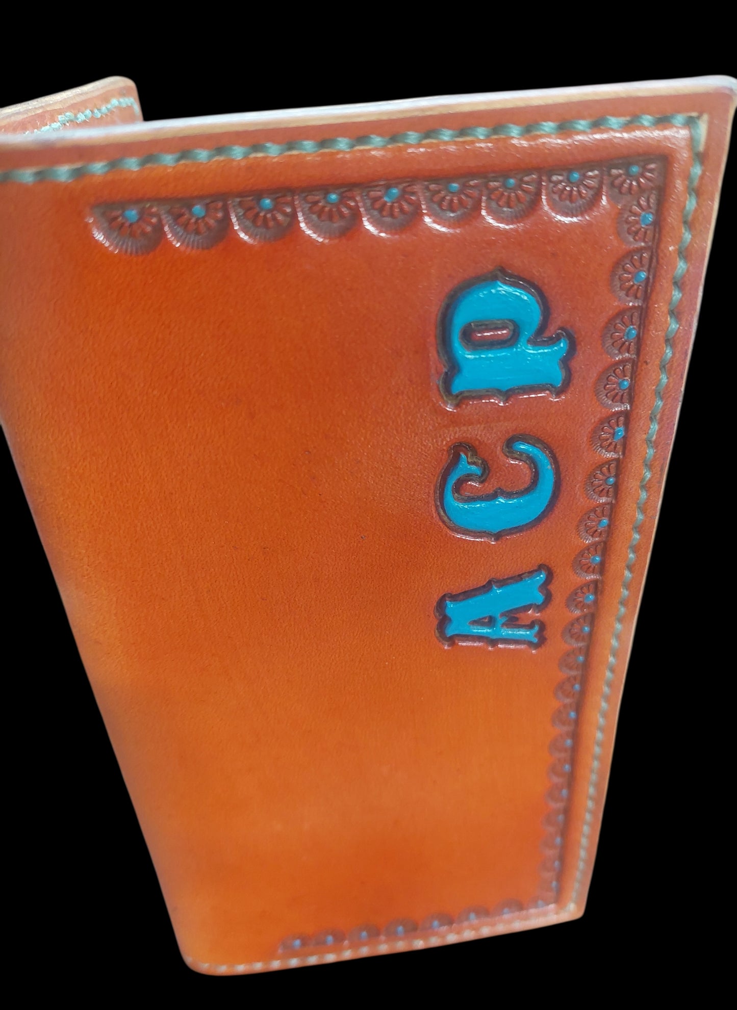 Leather Checkbook Cover