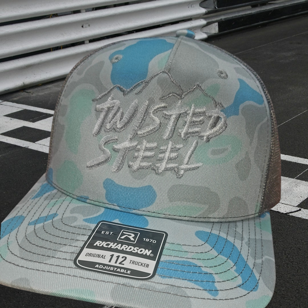 Twisted Steel Hat Saltwater Duck Camo